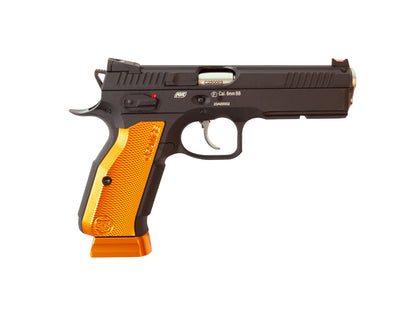 CZ Shadow 2 Orange CO2 blowback pistol med hardcase | Airsoftgeek