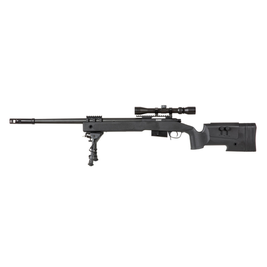 Specna Arms SA-S03 CORE Sniper Riffel med Scope og Bipod