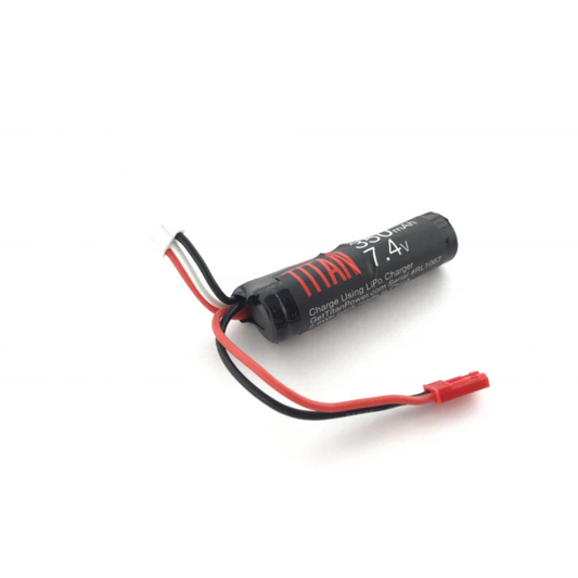 TITAN Li-Ion Batteri 7.4V 350mAh 16C – HPA Mini Stick (JST)