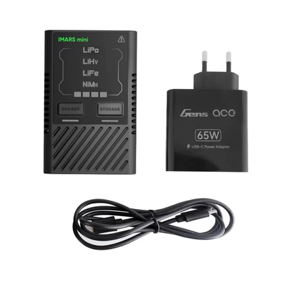 Gens ACE G-TECH iMars Mini 2-4S 60W Laddare (USB-C) inkl. AC-adapter och kabel