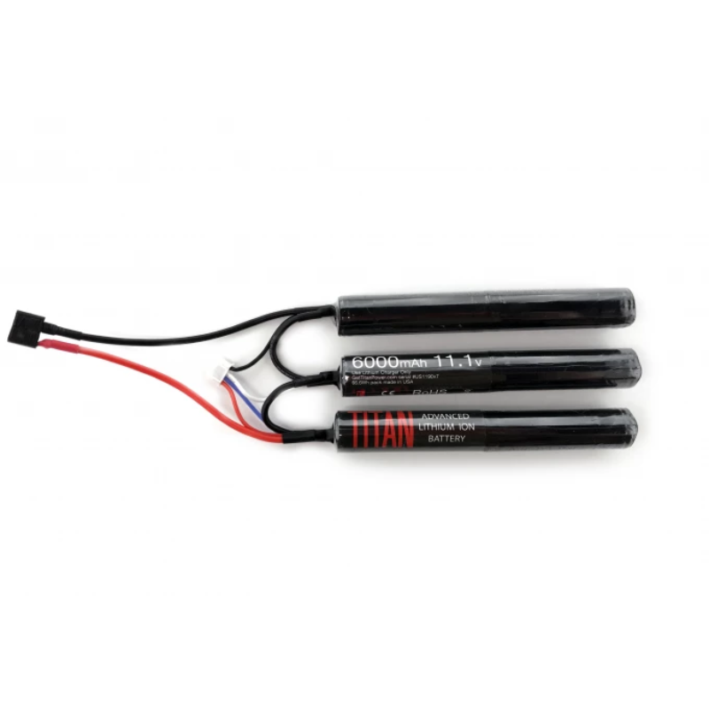TITAN Li-Ion Batteri 11.1V 6000mAh 30C – Crane (3-delt) T-Dean