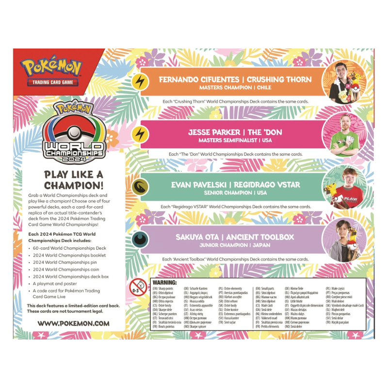 Pokémon TCG 2024 World Championships Deck
