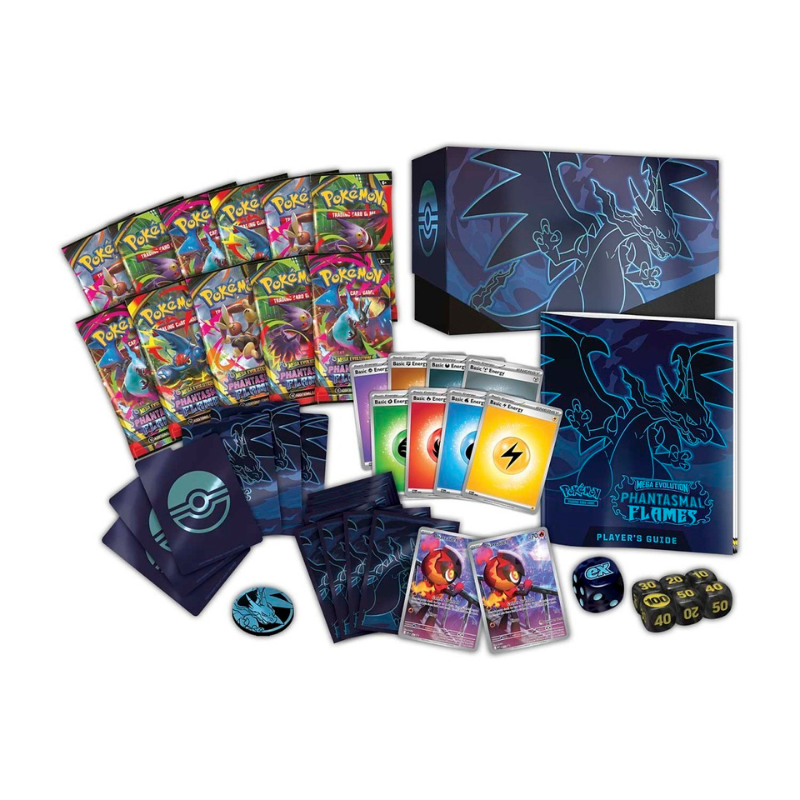 Pokémon TCG Mega Evolution: Phantasmal Flames Pokémon Center Elite Trainer Box