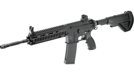 T4E HK416 .43 cal træningsriffel i fuld metal med CO2 | Airsoftgeek