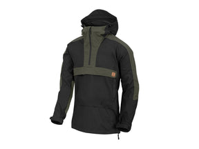 Woodsman Anorak Jakke - Sort / Taiga Grøn