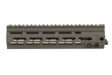 Specna Arms MK8-style M-LOK 9.5" mounting rail for M4/AR15 replicas - Olive