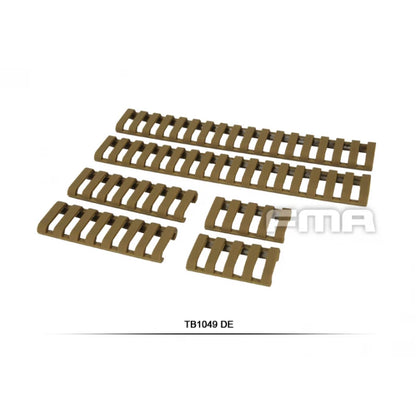 Soft Rail Cover 6 st - Tan