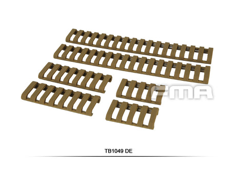 Soft Rail Cover 6 Stk - Tan