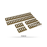 Soft Rail Cover 6 st - Tan