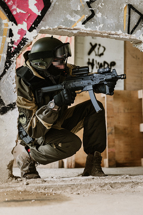 WE06 helmetal GBBR PPK-20 maskinpistol replica