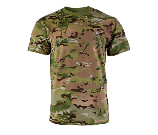 Militär T-shirt Multicam