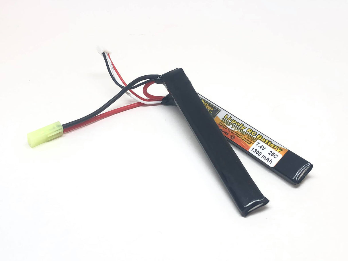 X-Cell LiPo Batteri 7,4V 1300mAh 25C Nunchuk - Small Tamiya