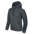 HELIKON URBAN TACTICAL HOODIE (FullZip) - Melange Black/Grey