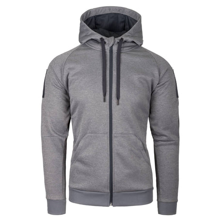 HELIKON URBAN TACTICAL HOODIE (FullZip) - Melange Grey