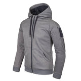 HELIKON URBAN TACTICAL HOODIE (FullZip) - Melange Grey