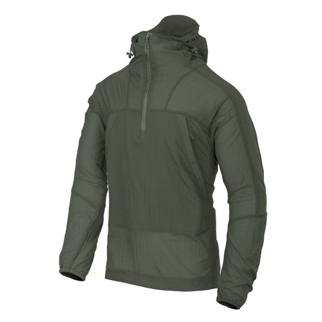 HELIKON WINDRUNNER WindPack Nylon Windshirt - Alpha Green