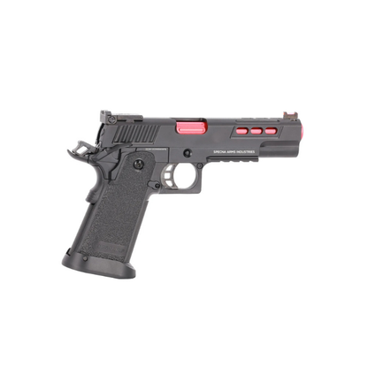 SA-VGP12 VAPOR GBB Pistol - Svart/Röd