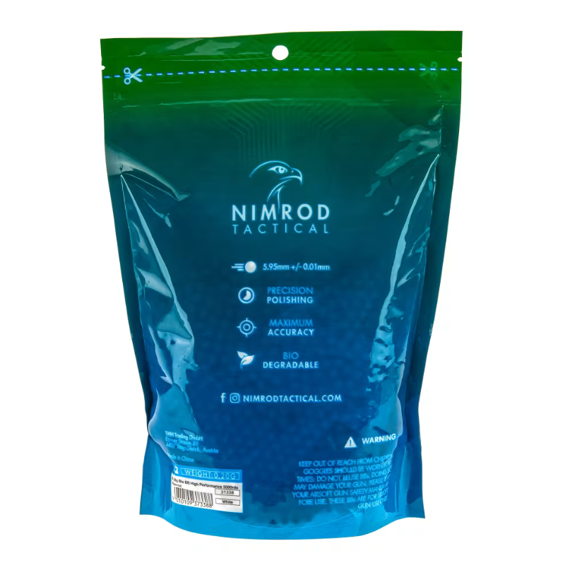 Nimrod 0,20g Bio BBs High Performance 5000 Skud
