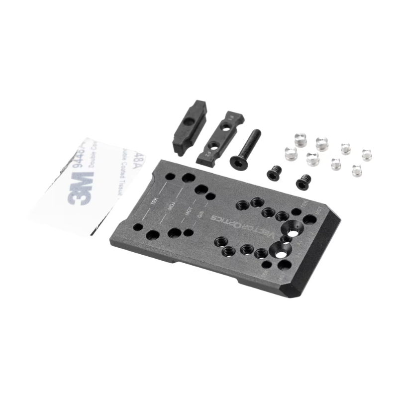 Vector Optics Glock-adapter 4-i-1 (Multi-fotavtryck)