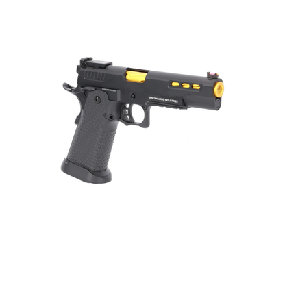 SA-VGP06 VAPOR GBB Pistol - Svart/Guld
