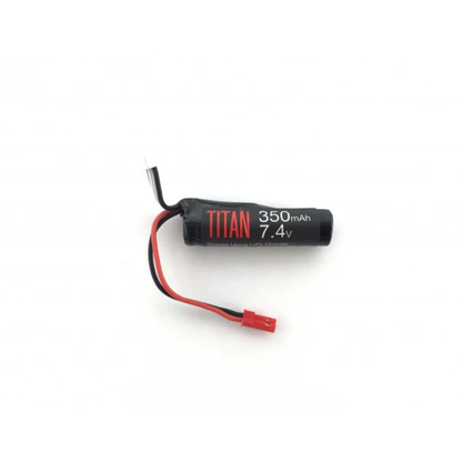 TITAN Li-Ion Batteri 7.4V 350mAh 16C – HPA Mini Stick (JST)