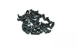 Rail clips - BLACK 60 stks.