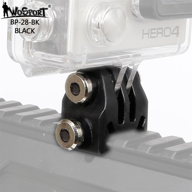 Kamera Adapter til Gopro - Sort