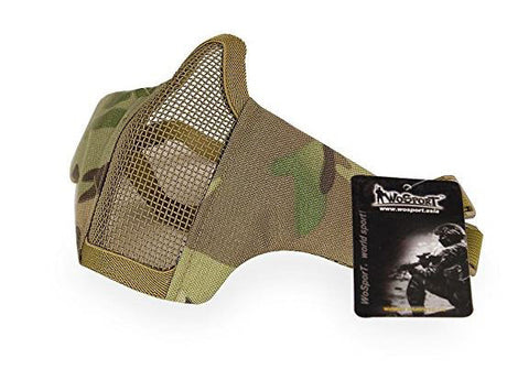 WST Airsoft Protective STEEL MESH Mask