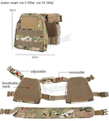 WST Kids MOLLE Plate Carrier with Belt