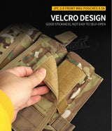 JPC Vest 2.0 Front Panel 5.56 Triple Pouch - Multicam