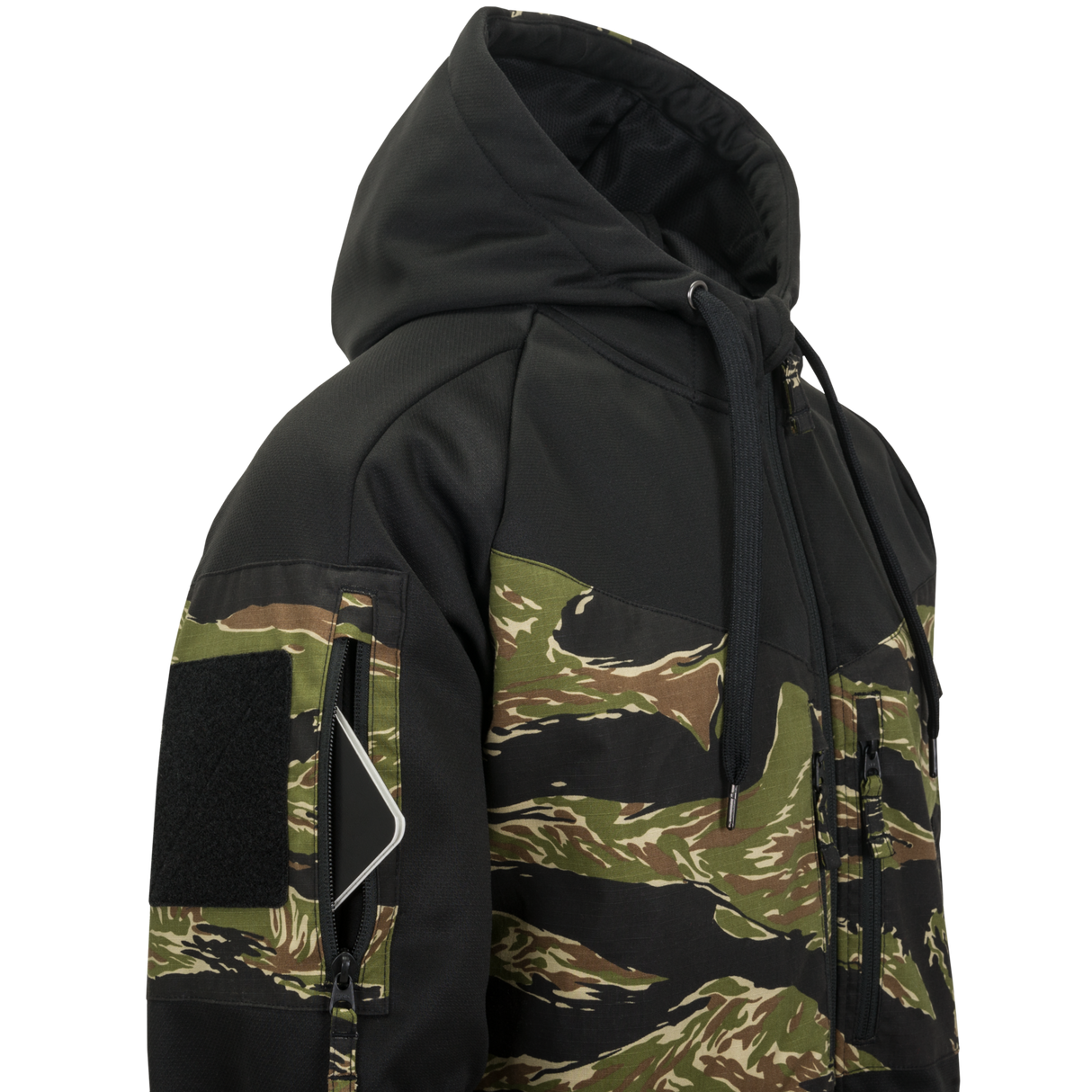 Rogue Hoodie (FullZip) - Black MultiCam
