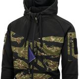 Rogue Hoodie (FullZip) - Black MultiCam