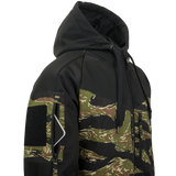 Rogue Hoodie (FullZip) - Black / Desert Night Camo