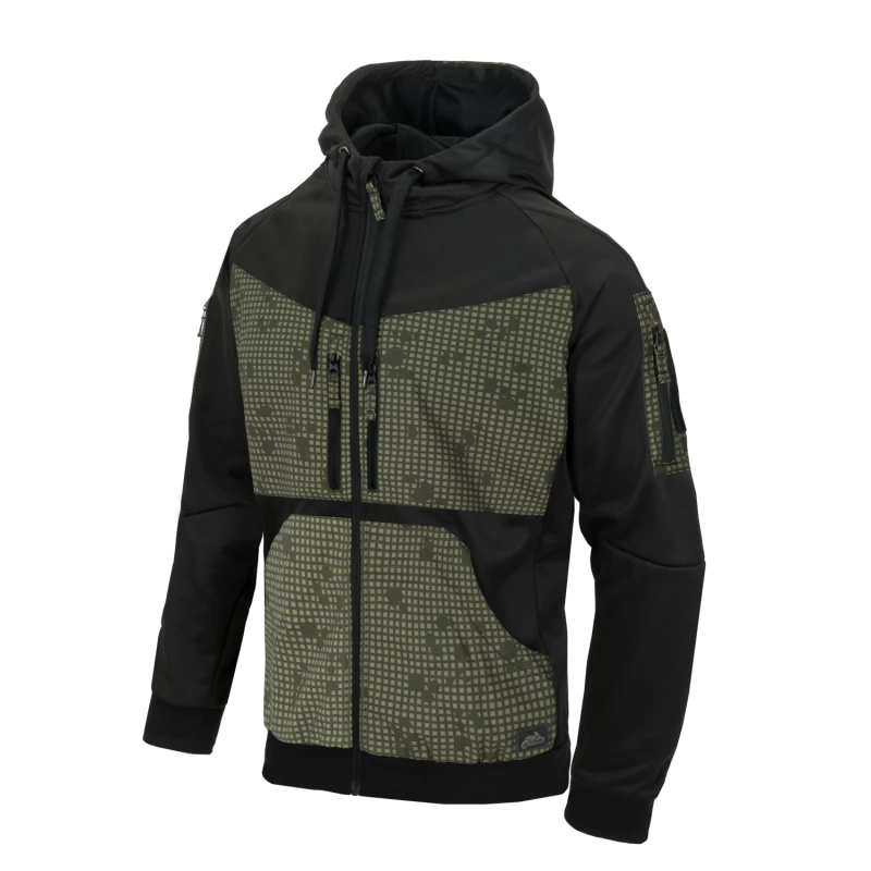 Rogue Hoodie (FullZip) - Svart / Desert Night Camo
