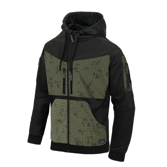 Rogue Hoodie (FullZip) - Svart / Desert Night Camo