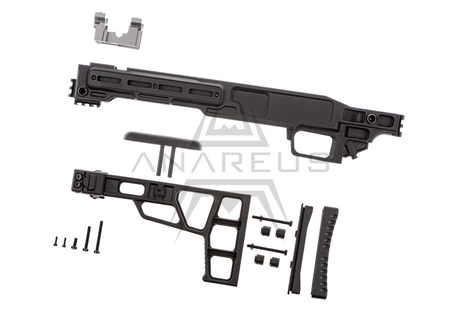 Maple Leaf MLC-S2 Tactical Chassis m/ foldbar kolbe til VSR-10 - Black