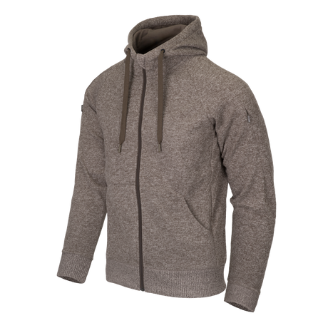 HELIKON COVERT TACTICAL Hoodie (FullZip) - Melange Light Tan