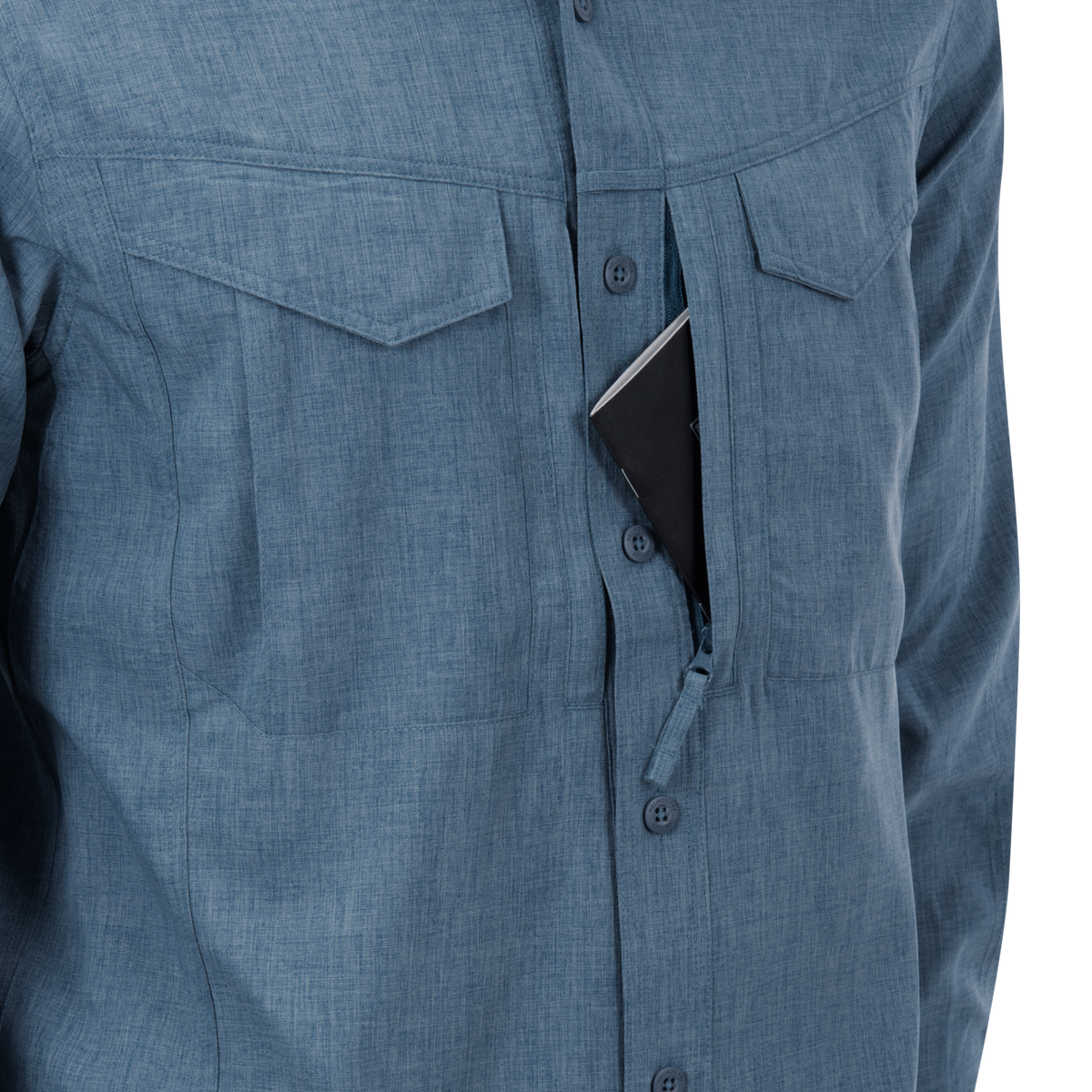 HELIKON DEFENDER Mk2 Gentleman Shirt - Melange Blue