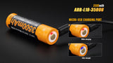 FENIX 18650 Genopladeligt Batteri 3500mAh Li-ion USB