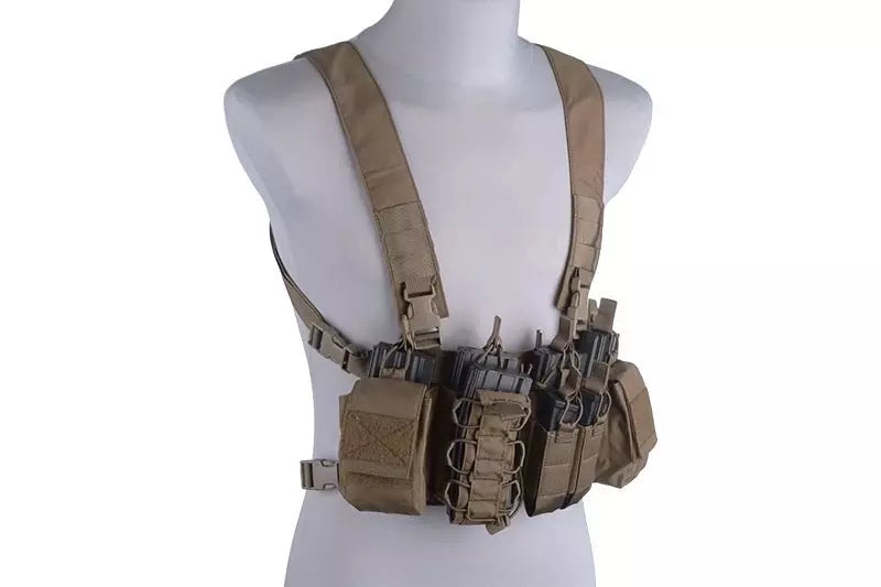 D3CR Chest Rig Taktisk väst - Tan