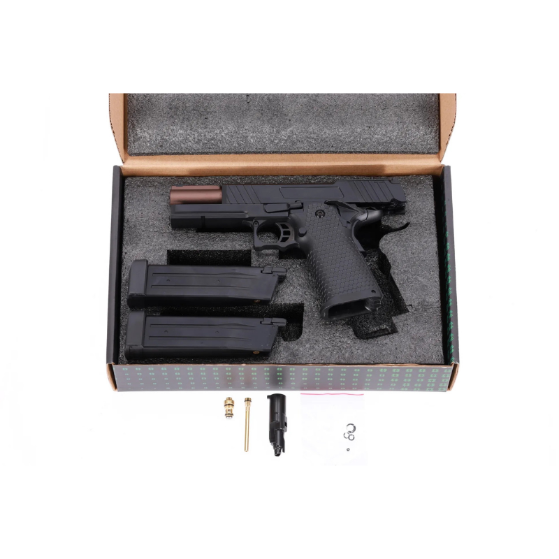 SA-VGP18 VAPOR Optics Ready GBB Pistol - Svart