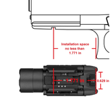 OLIGHT Valkyrie Turbo LEP Pistollykta 250 lm