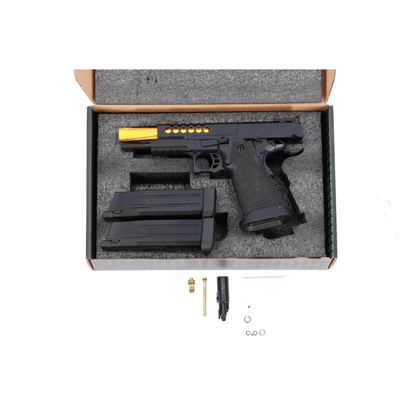 SA-VGP15 VAPOR GBB Pistol - Svart/Guld