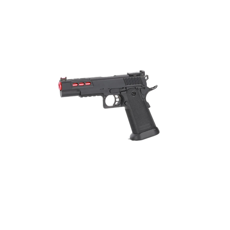SA-VGP12 VAPOR GBB Pistol - Svart/Röd