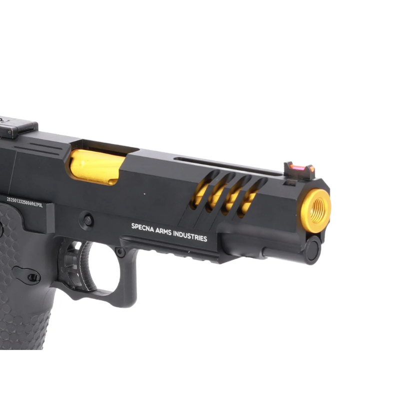 SA-VGP10 VAPOR GBB Pistol - Svart/Guld