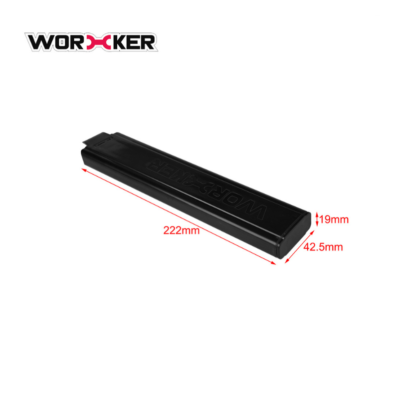 15-skotts smalt, vinklat Talon short dart magasin (mörkgrå)