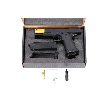 SA-VGP19 VAPOR Optics Ready GBB Pistol - Svart/Guld