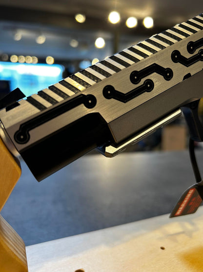 Hi-Capa 5.1 chrome custom build pistol m. tornado barrel | Airsoftgeek