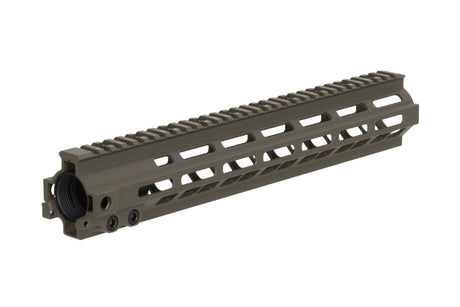 Specna Arms MK8-style M-LOK 13" mounting rail for M4/AR15 replicas - Olive