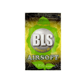 BLS 0,25g BIO Kugler, 4000 BBs - Hvid
